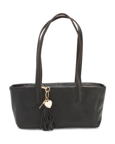 leather meridian satchel for women