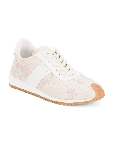 suede lilith sneakers for women | leather/man-made sole/suede