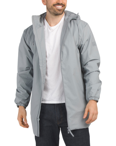 lohja long insulated jacket | polyester